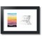 ArtToFrames Collage Photo Picture Frame with 2 - 4x6 inch Openings, Framed in Black with Over 62 Mat Color Options and Regular Glass (CSM-3926-102)
